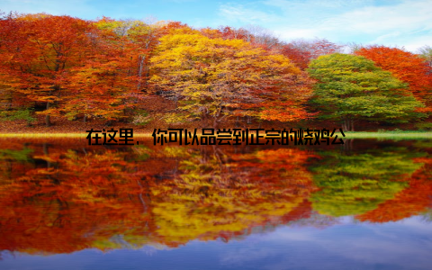 在这里, 你可以品尝到正宗的烧鸡公