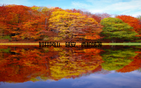 如井冈山、延安、西柏坡等