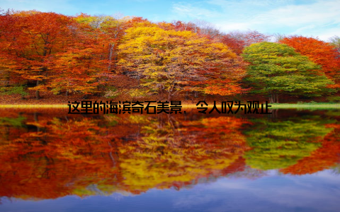 这里的海滨奇石美景, 令人叹为观止